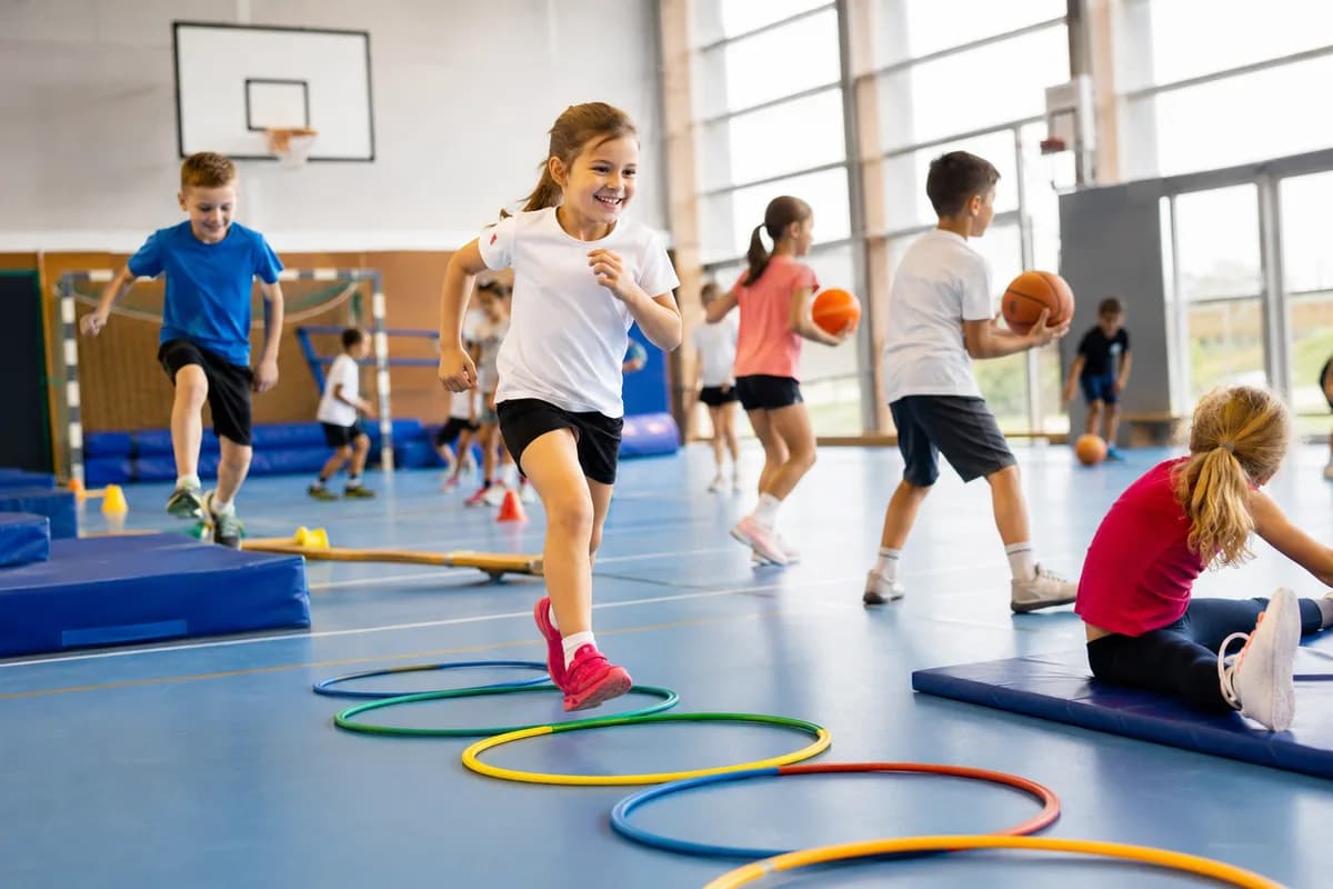 Enfants en activité au Kid Sport Club